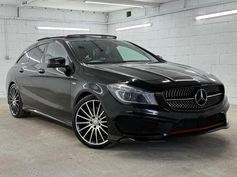 Black Used 2015 Mercedes CLA250 Shooting Brake AMG Estate | £9,495 - Image 1/4
