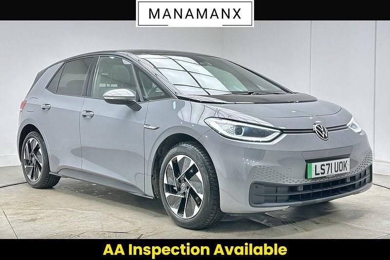 Used VW ID.3 Pro Performance 150 kW (204 HP) 2021 Grey Hatchback