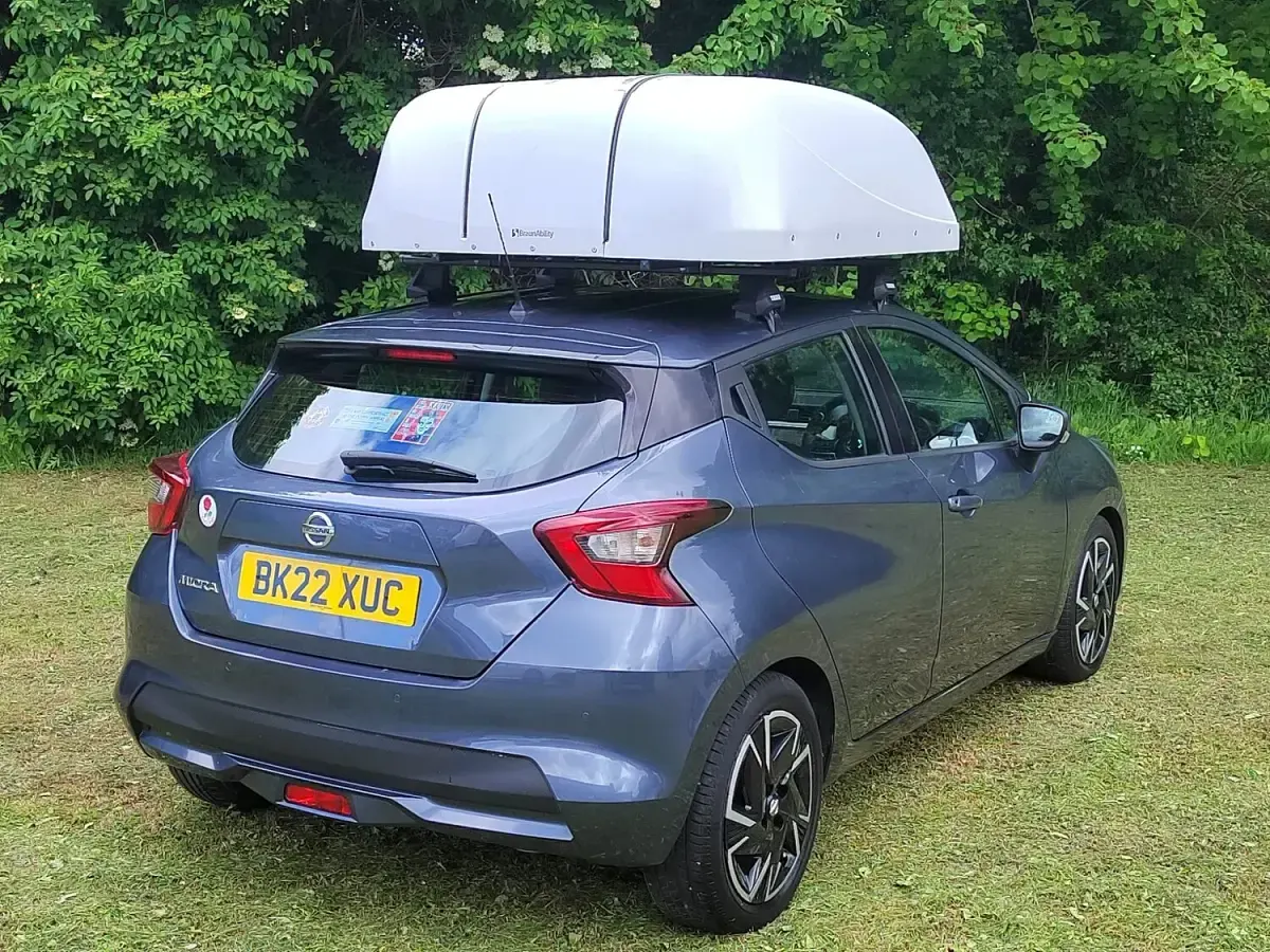 Used Nissan Micra Acenta 91 HP (66 kW) 2022 Grey Hatchback