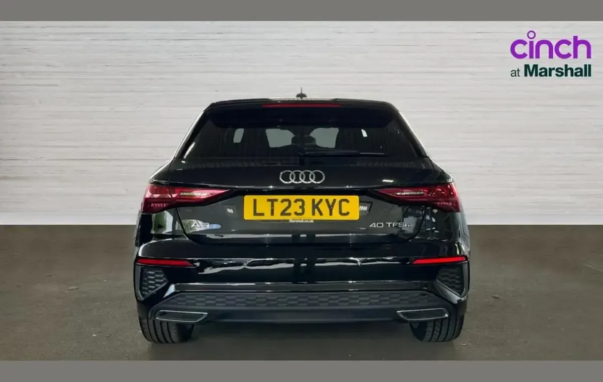 Used Audi A3 e-tron S-Line 200 HP (147 kW) 2023 Black Hatchback