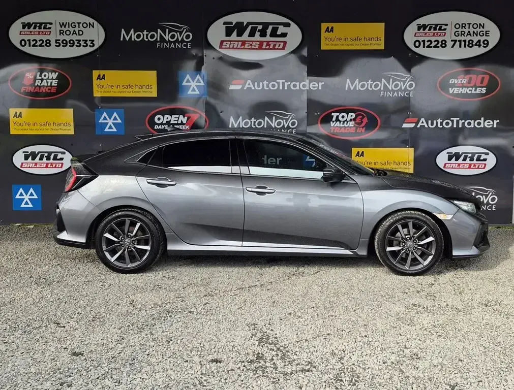 Używany Honda Civic SR 120 KM (88 kW) 2019 Szary Hatchback