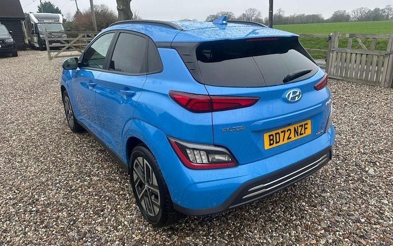Used Hyundai Kona Premium 150 kW (204 HP) 2022 Blue SUV