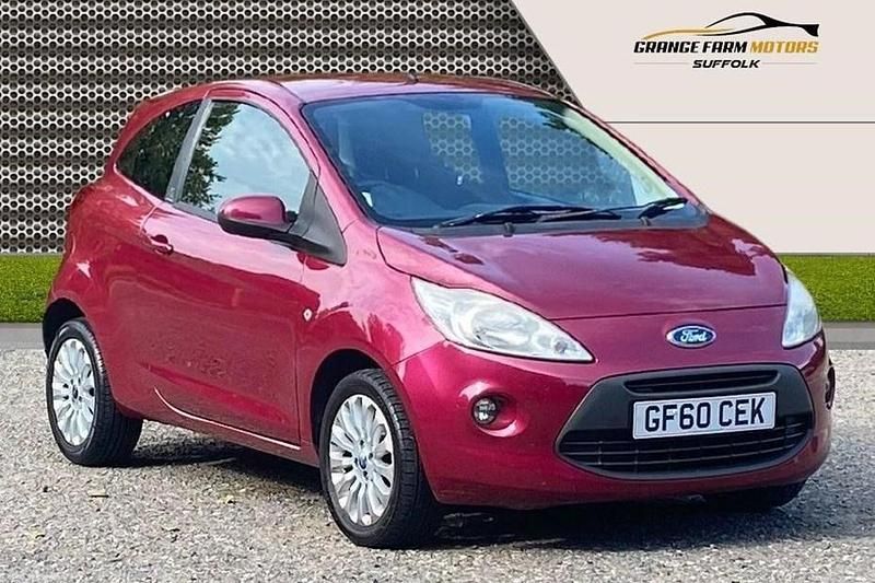 Red Used 2010 Ford Ka Zetec Hatchback | £2,495 (Fair price) - Image 1/1