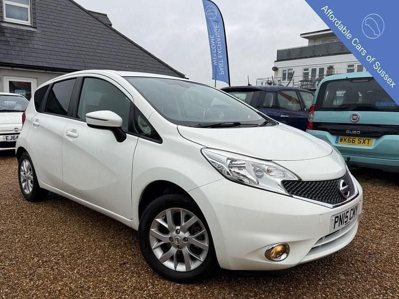 Used Nissan Note Acenta Premium 80 HP (58 kW) 2015 White Hatchback