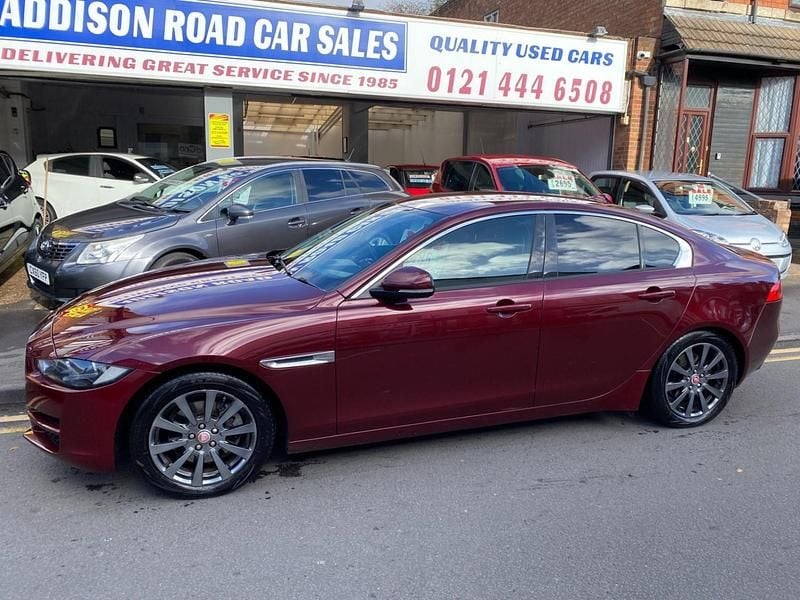 Red Used 2015 Jaguar XE SE Sedan | £3,995 (Good price) - Image 1/4