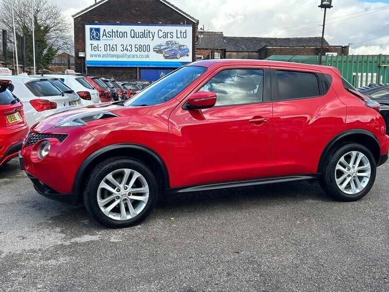 Red Used 2014 Nissan Juke Acenta SUV | £5,295 (Fair price) - Image 1/4