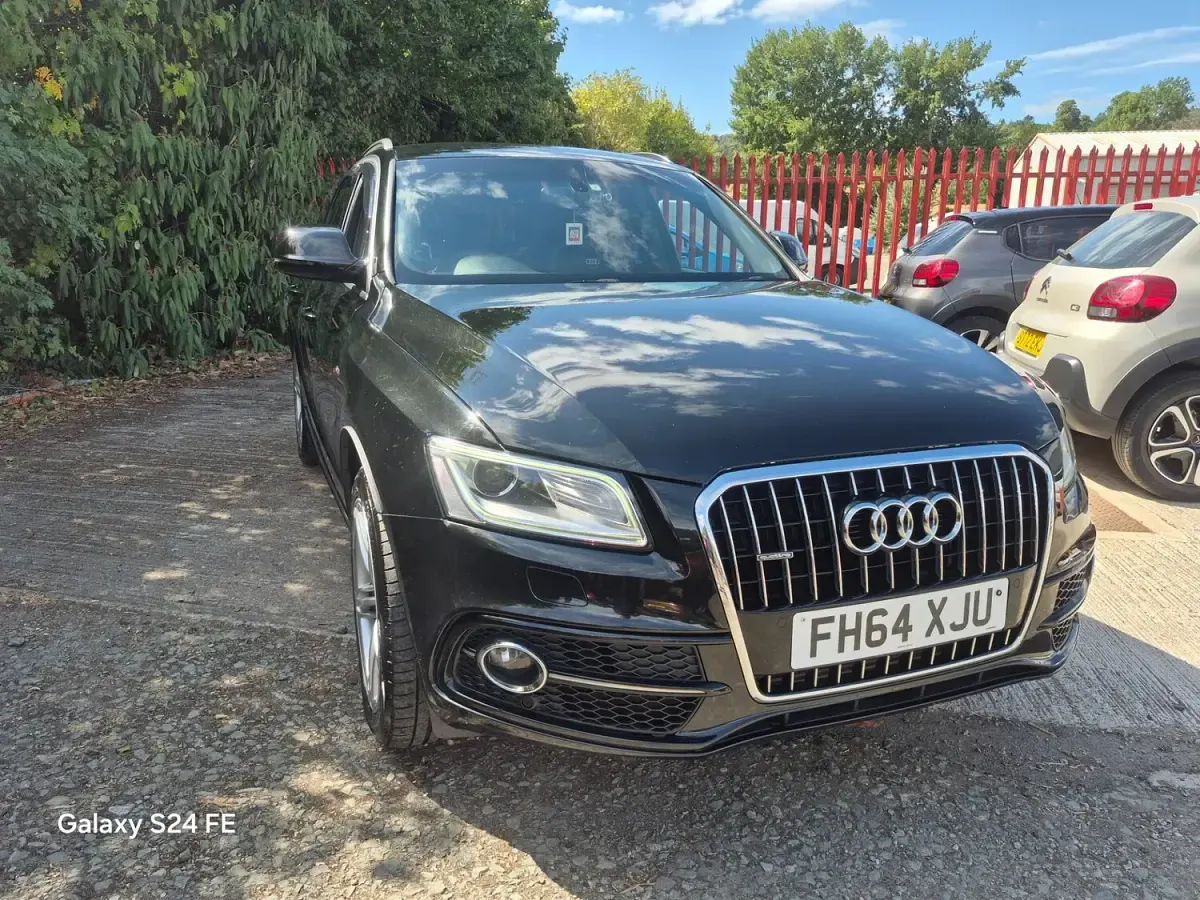 Used Audi Q5 S-line plus 190 HP (139 kW) 2015 Black SUV