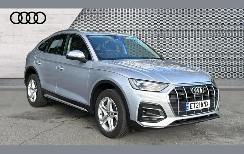 Used Audi Q5 Sportback Sport 261 HP (191 kW) 2021 Silver SUV