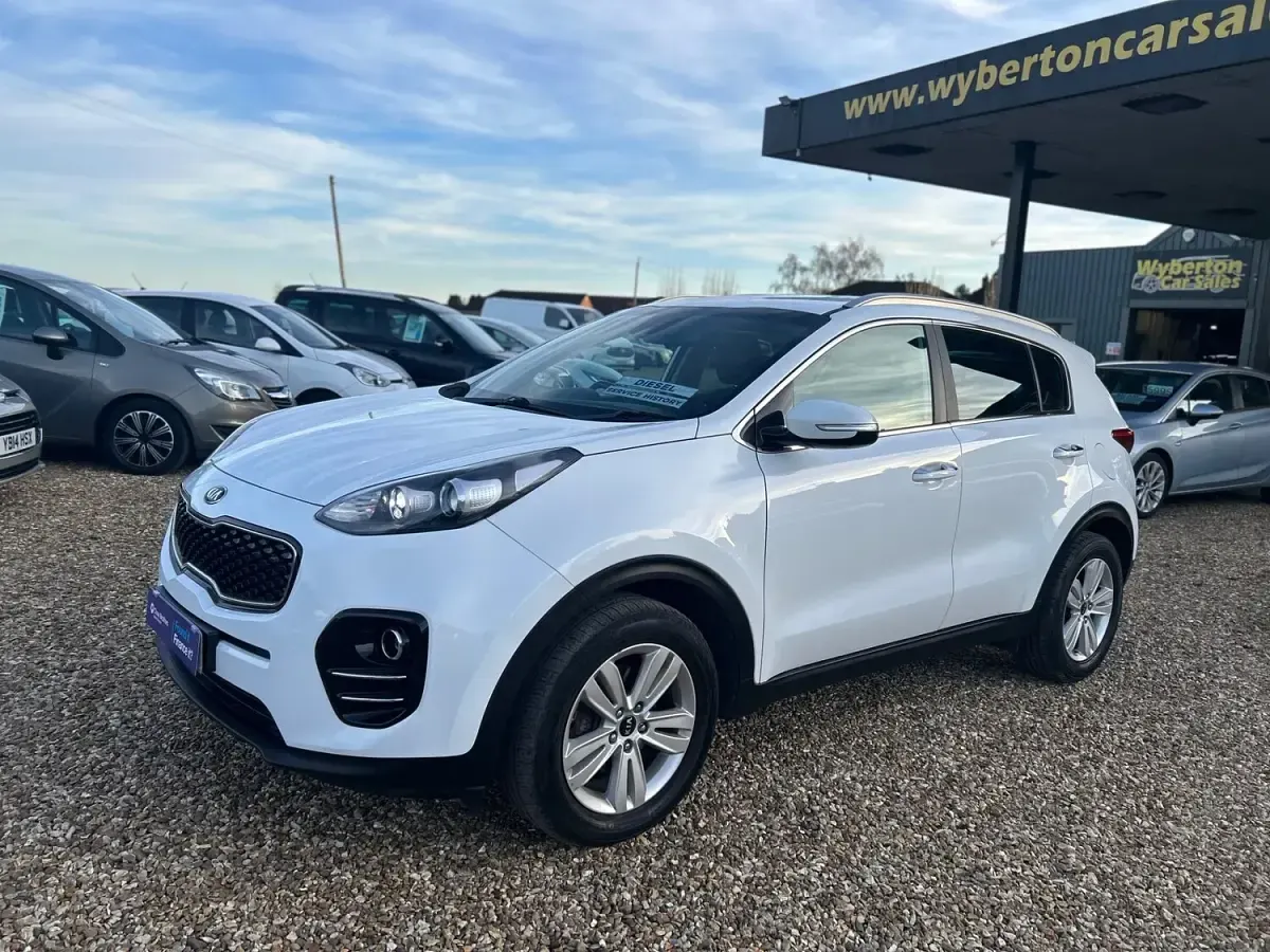 Used Kia Sportage 115 HP (84 kW) 2018 White SUV