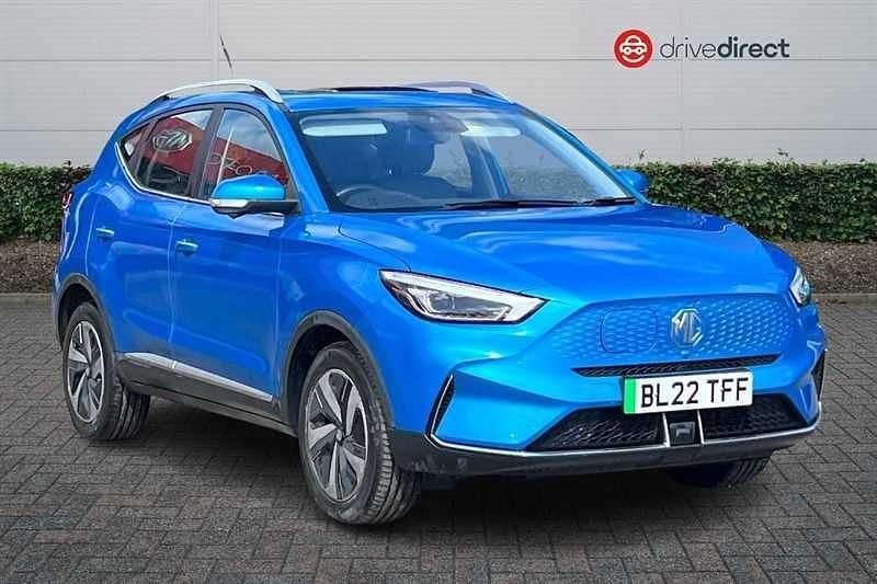 Used MG ZS Trophy 114 kW (156 HP) 2022 Blue SUV