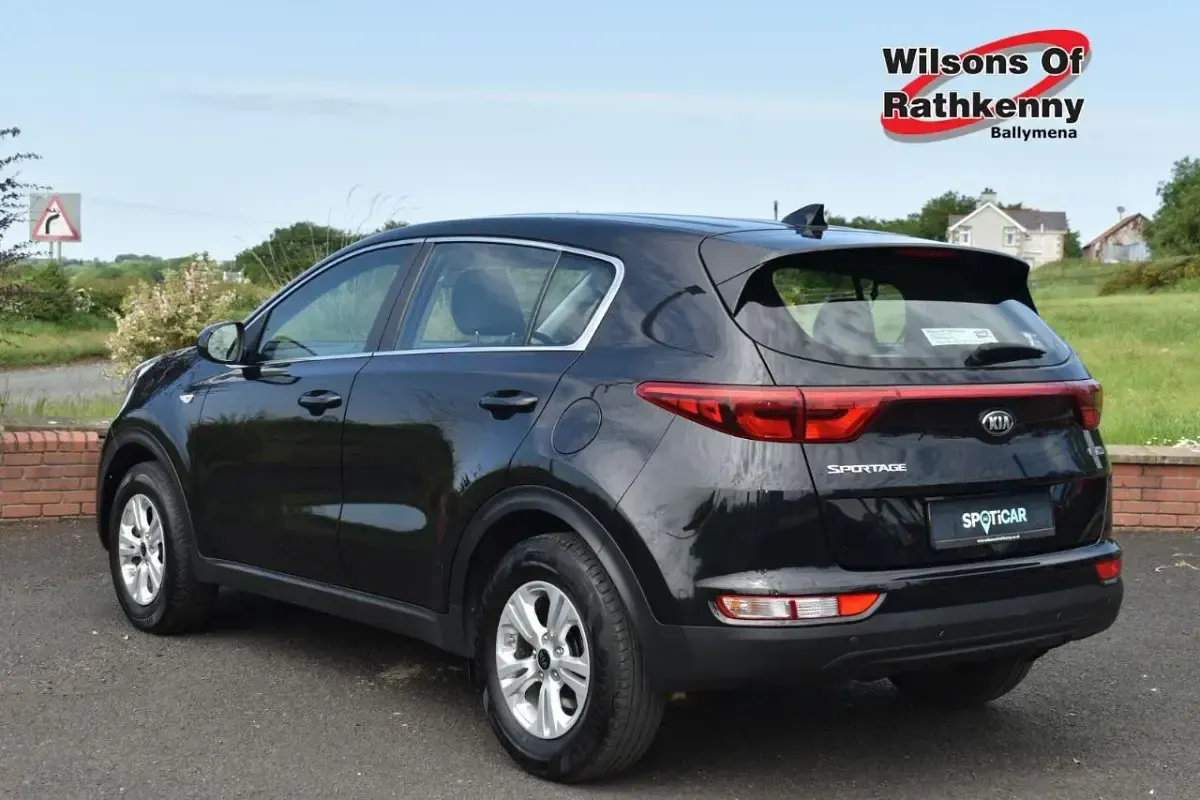 Used Kia Sportage 115 HP (84 kW) 2017 Black SUV
