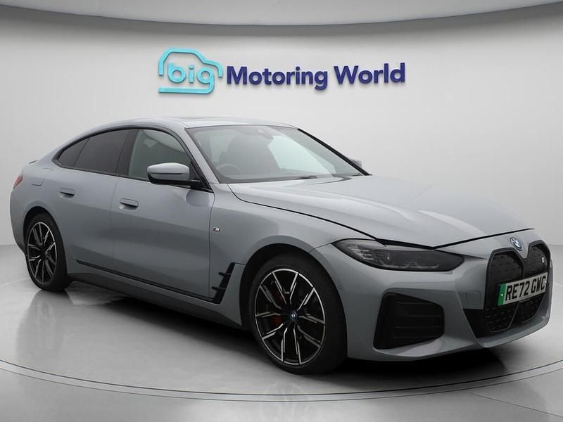 Grey Used 2022 BMW i4 M Sport Sedan | £28,000 (Fair price) - Image 1/4