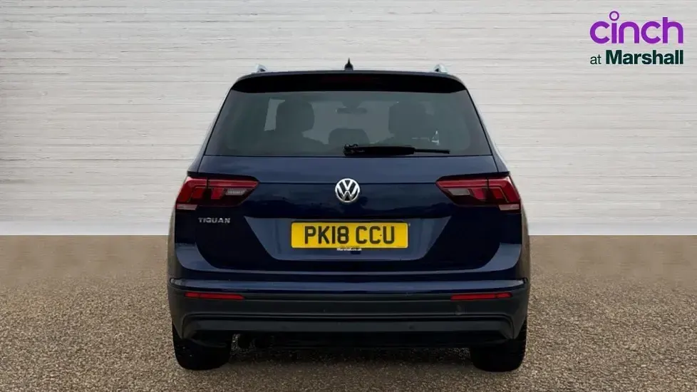 Used VW Tiguan SE 125 HP (91 kW) 2018 Blue SUV