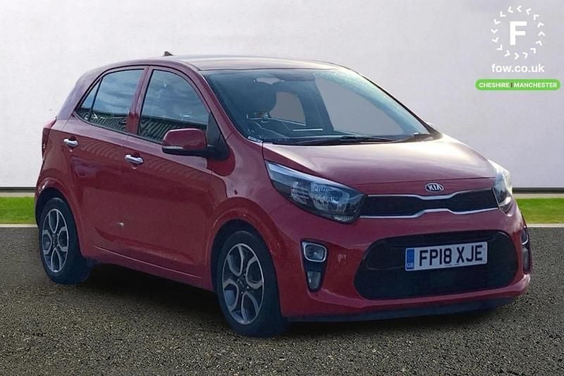 Used Kia Picanto 84 HP (61 kW) 2018 Red Hatchback