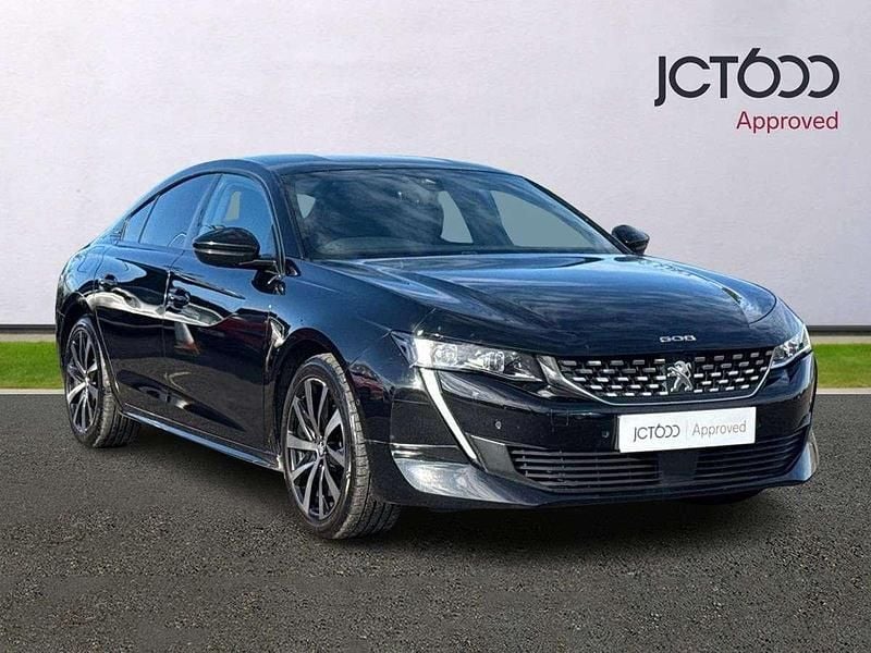 Black Used 2021 Peugeot 508 GT-line Hatchback | £12,103 (Fair price) - Image 1/4