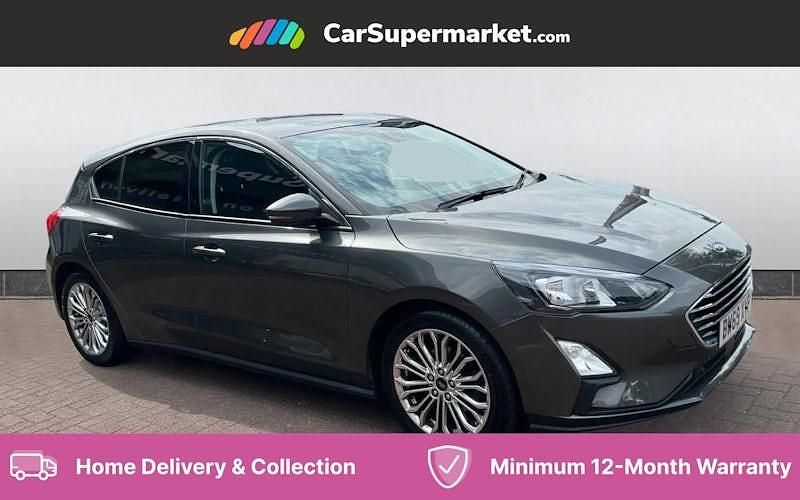 Grey Used 2020 Ford Focus Titanium X Hatchback | £11,497 (Fair price) - Image 1/4
