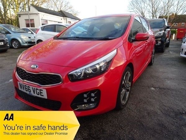 Red Used 2017 Kia Ceed GT GT-Line Hatchback | £8,695 (Good price) - Image 1/1