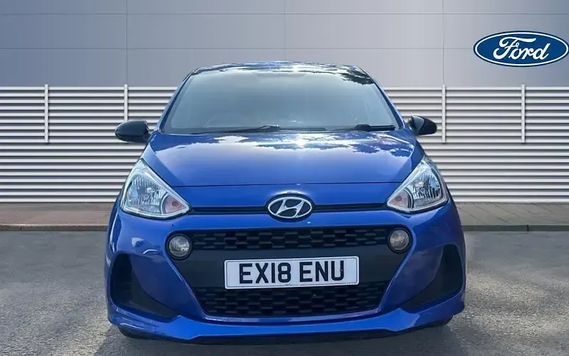 Used Hyundai i10 GO! 67 HP (49 kW) 2018 Blue Hatchback
