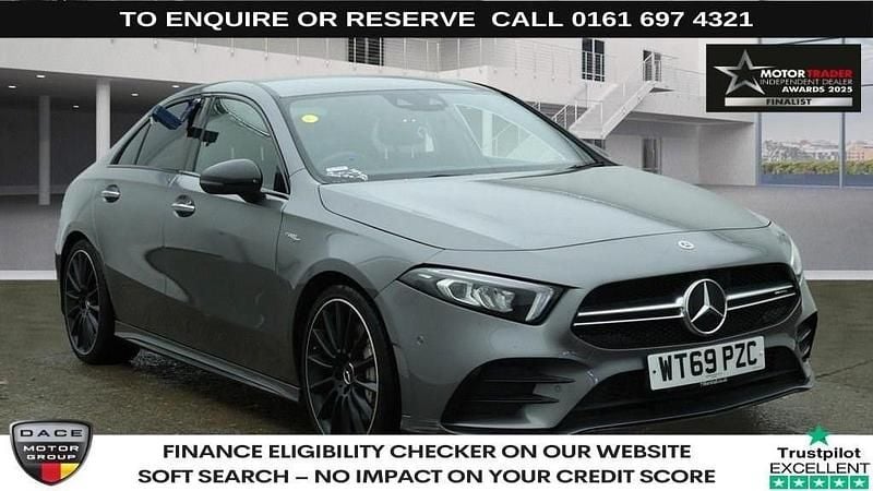 Grey Used 2019 Mercedes A35 AMG Premium Sedan | £23,970 (Good price) - Image 1/3