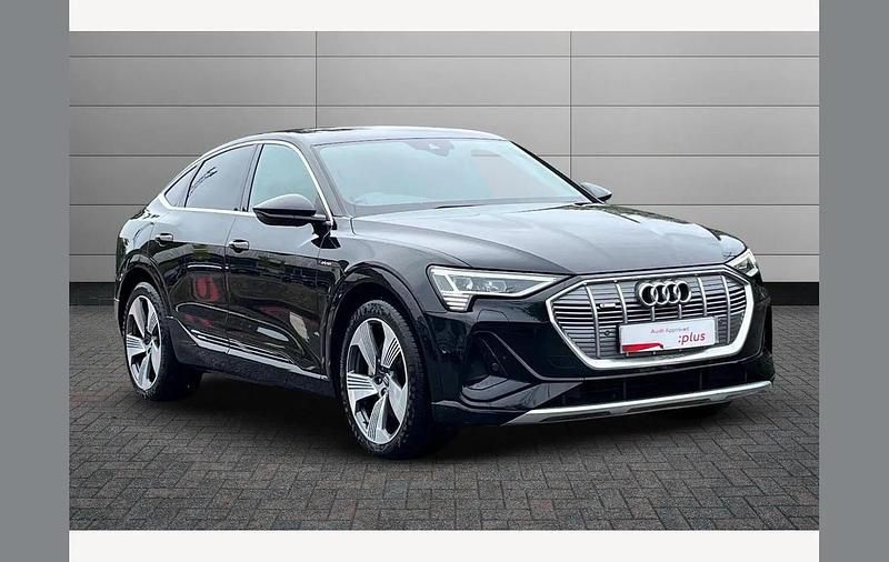 Black Used 2020 Audi e-tron Sportback S-Line SUV | £24,350 (Fair price) - Image 1/4