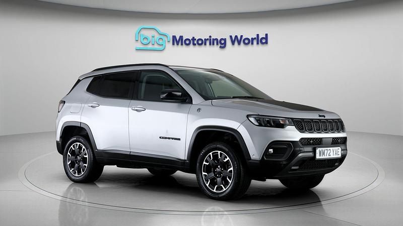 Grey Used 2023 Jeep Compass Trailhawk SUV | £15,300 (Good price) - Image 1/4