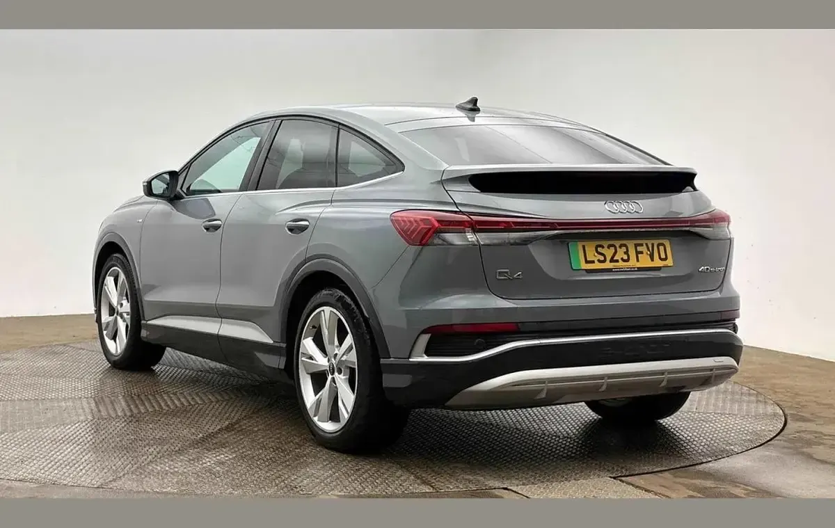 Used Audi Q4 e-tron S-Line 150 kW (204 HP) 2023 Grey SUV