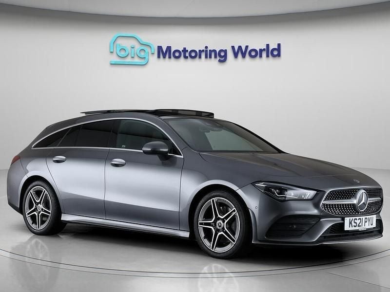 Grey Used 2021 Mercedes CLA220 Shooting Brake AMG line Estate | £21,200 (Fair price) - Image 1/4