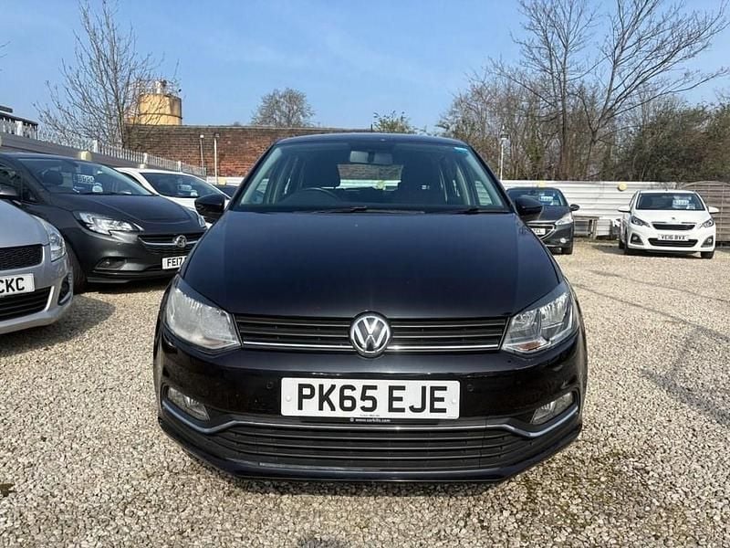 Used VW Polo SE 75 HP (55 kW) 2015 Black Hatchback