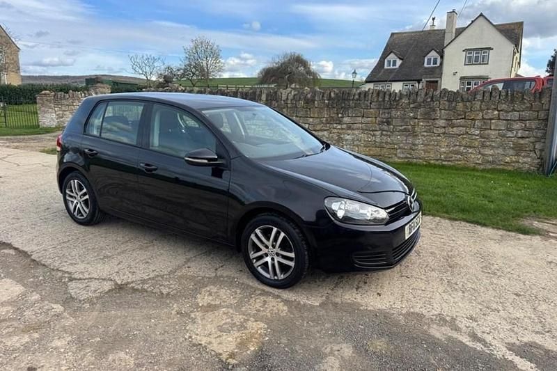 Used VW Golf VI 2011 Black Hatchback
