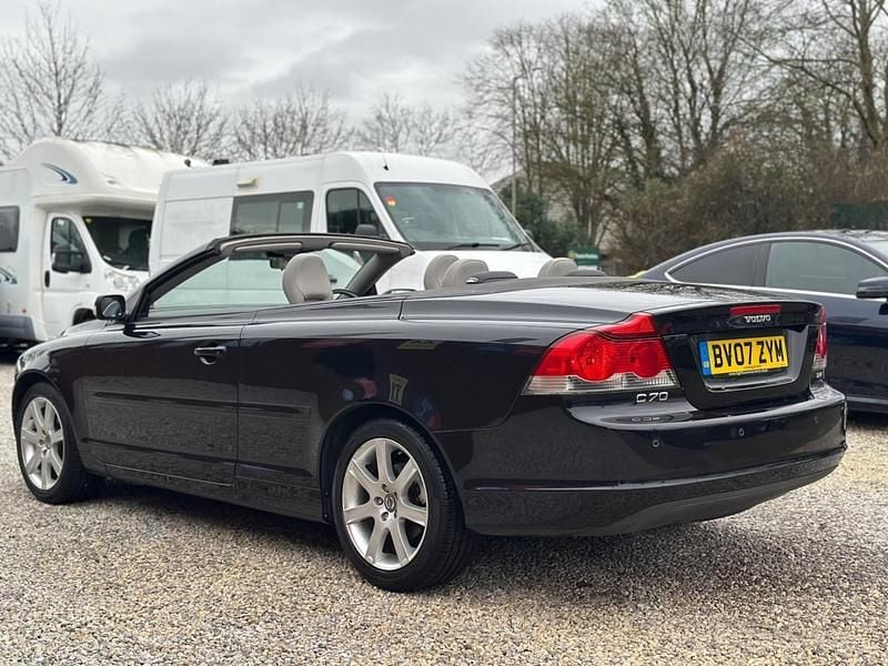 Used Volvo C70 2007 Black Cabriolet