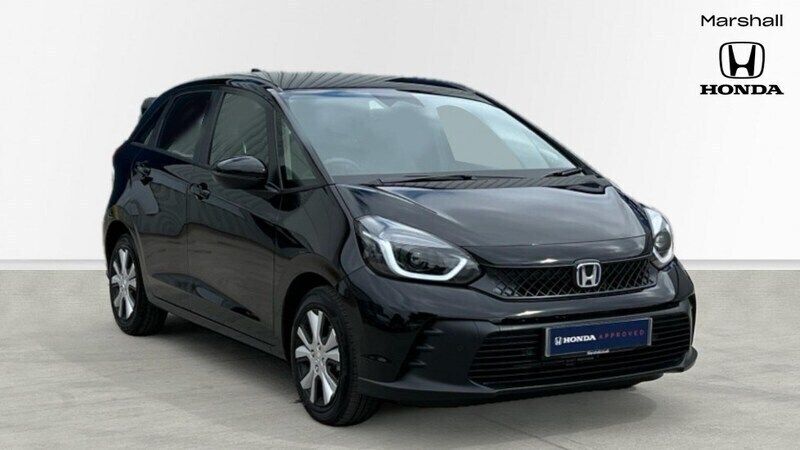 Solid crystal black New 2025 Honda Jazz Elegance Hatchback | £22,768 (Good price) - Image 1/4