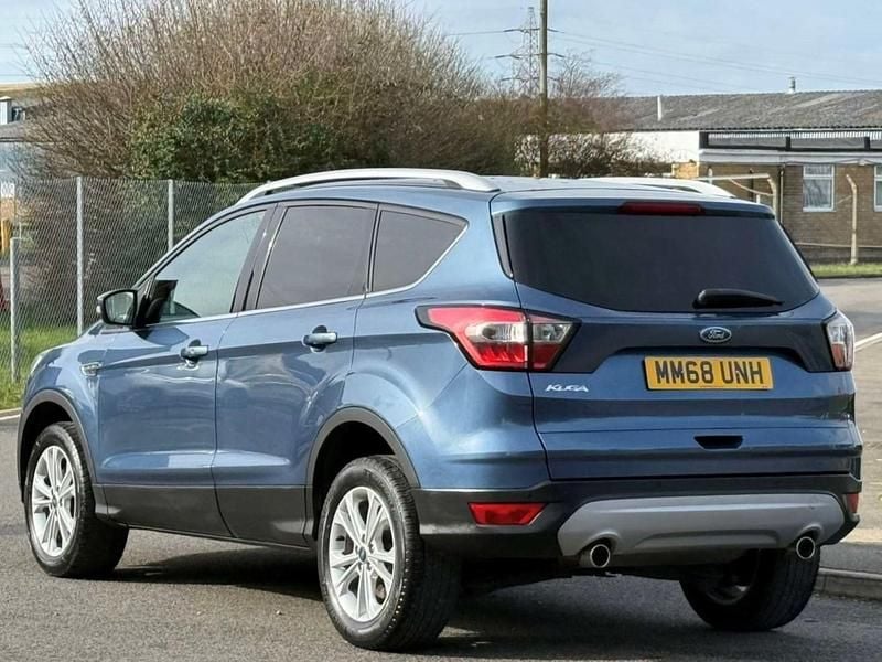 Used Ford Kuga Titanium 120 HP (88 kW) 2018 Blue SUV