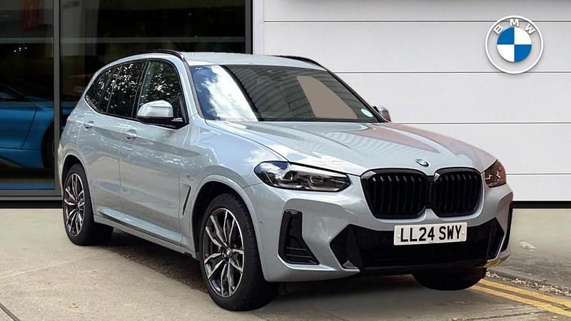 Grey Used 2024 BMW X3 M Sport SUV | £42,400 (A bit pricey) - Image 1/4