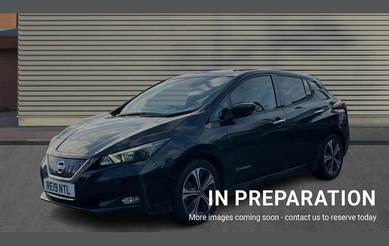Used Nissan Leaf N-Connecta 110 kW (150 HP) 2019 Black Hatchback