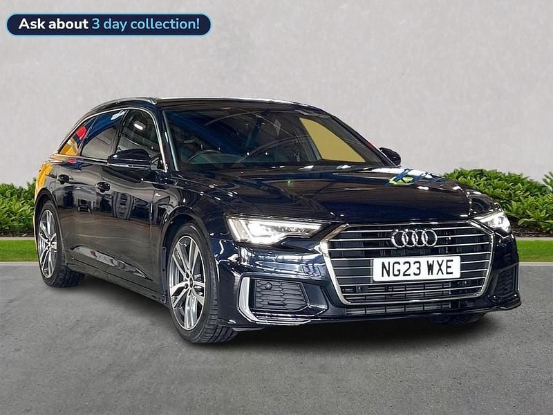 Used Audi A6 S-Line 204 HP (150 kW) 2023 Blue Estate