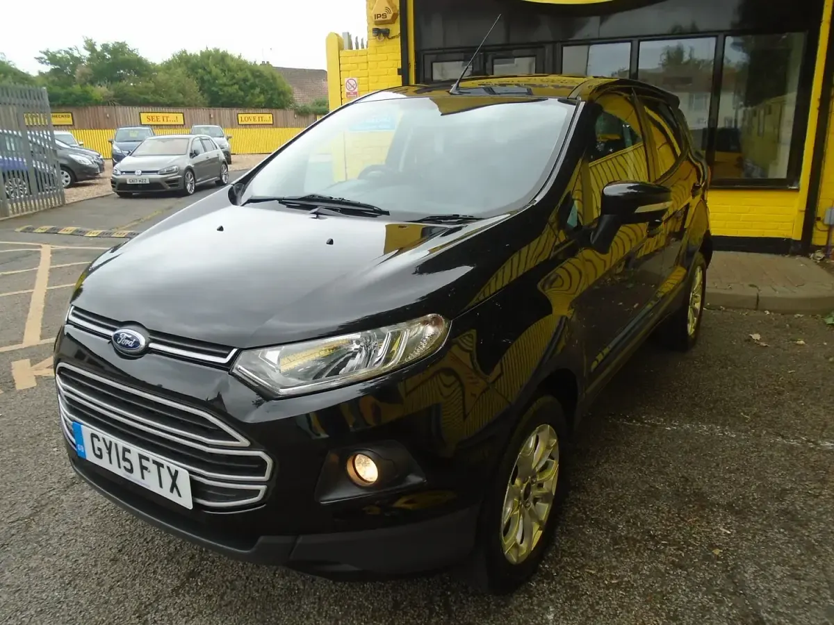 Used Ford Ecosport Zetec 2015 Black SUV