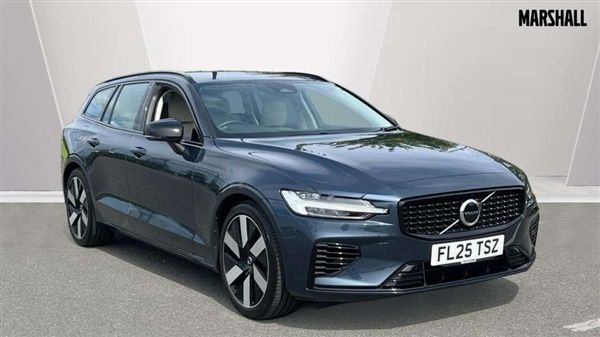 Special metallic denim blue Used 2025 Volvo V60 Plus Estate | £41,299 (Expensive) - Image 1/4
