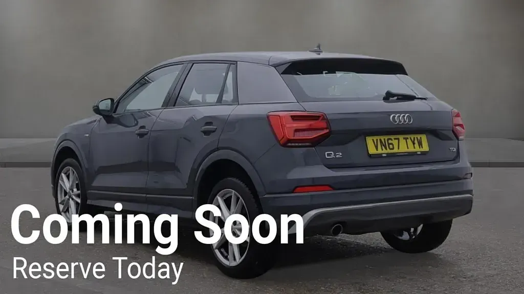 Used Audi Q2 S-Line 116 HP (85 kW) 2018 Grey SUV