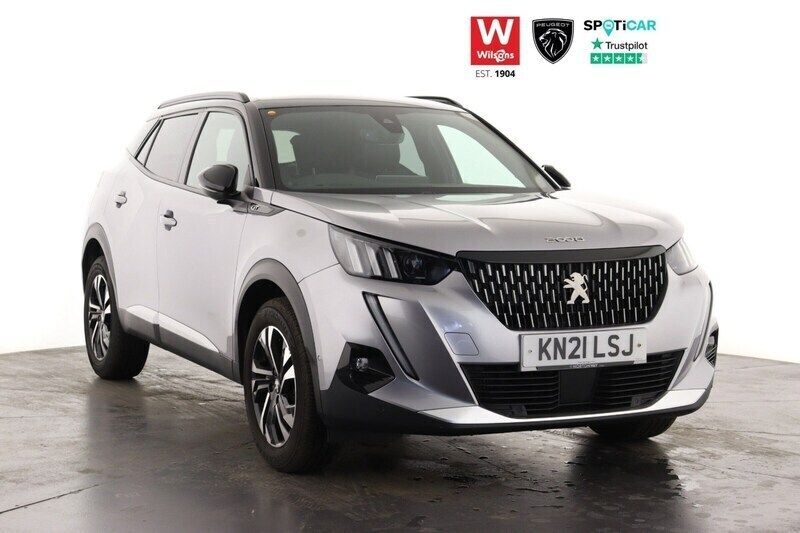 Grey Used 2021 Peugeot 2008 GT SUV | £13,549 (Fair price) - Image 1/3
