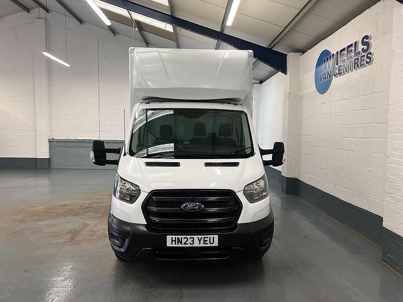 Used Ford Transit S 130 HP (95 kW) 2023 White Cabriolet