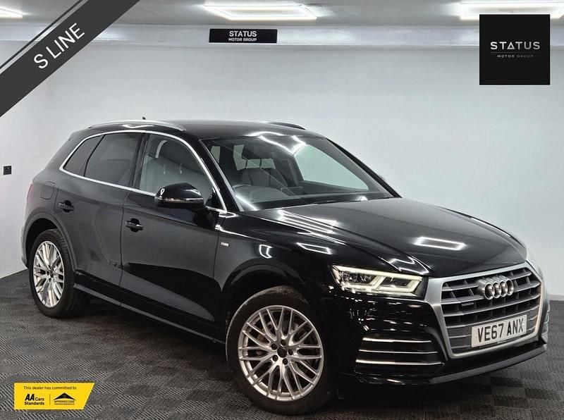 Black Used 2017 Audi Q5 S-Line SUV | £18,795 (Fair price) - Image 1/4