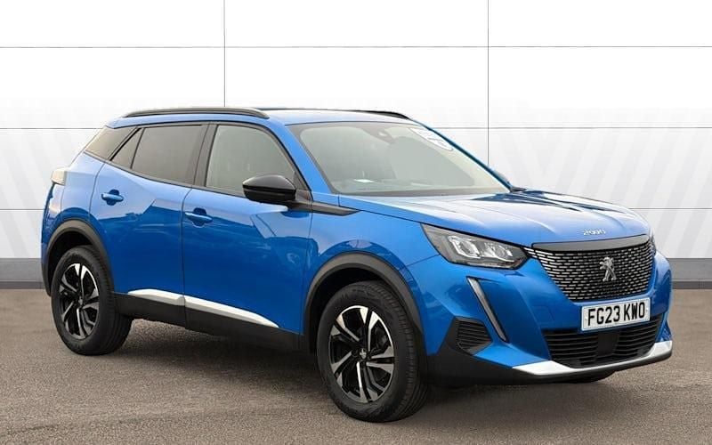 Blue Used 2023 Peugeot 2008 Allure+ SUV | £17,077 (Good price) - Image 1/4