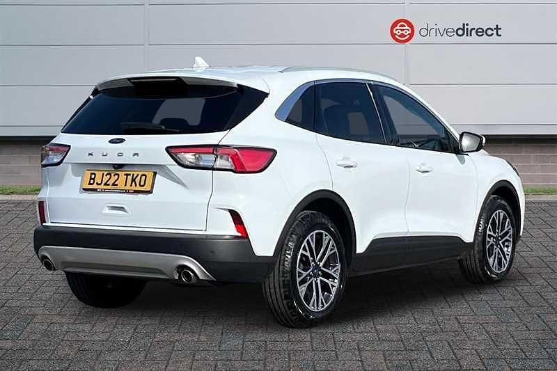 Used Ford Kuga Titanium 120 HP (88 kW) 2022 White SUV