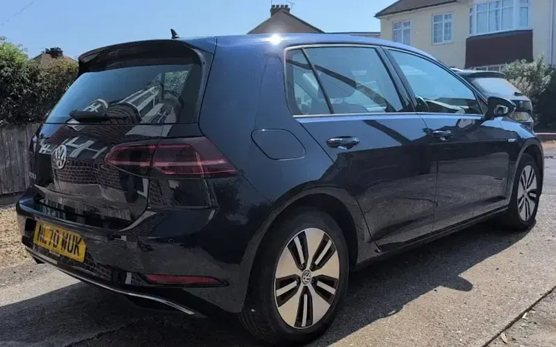 Used VW e-Golf 99 kW (135 HP) 2019 Blue Hatchback