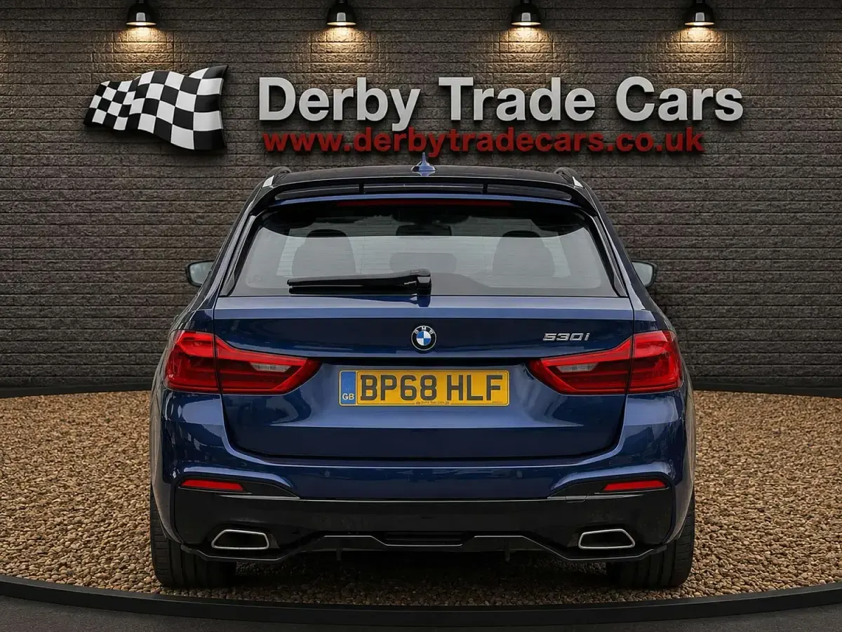 Used BMW 530 M Sport 2018 Blue Estate