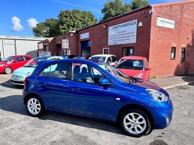 Used Nissan Micra Acenta 2016 Blue Hatchback