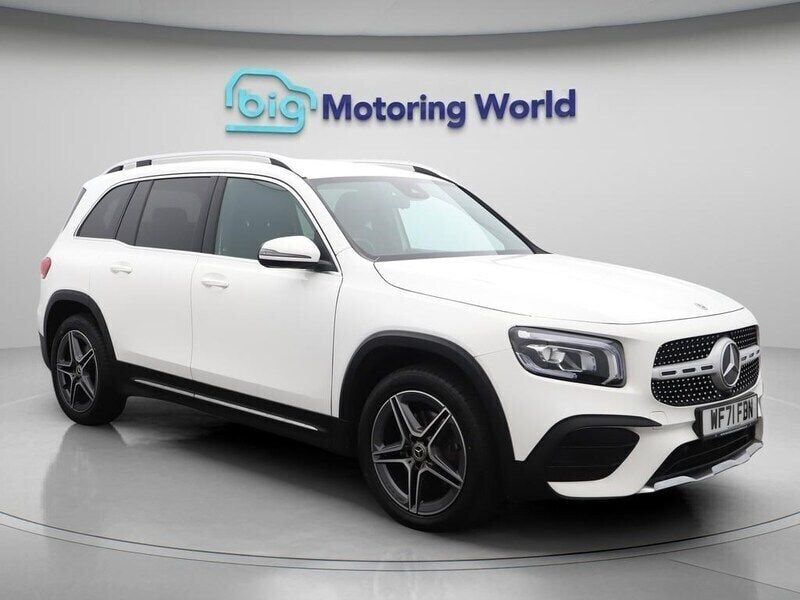 White Used 2021 Mercedes GLB200 AMG line SUV | £25,000 (Fair price) - Image 1/4