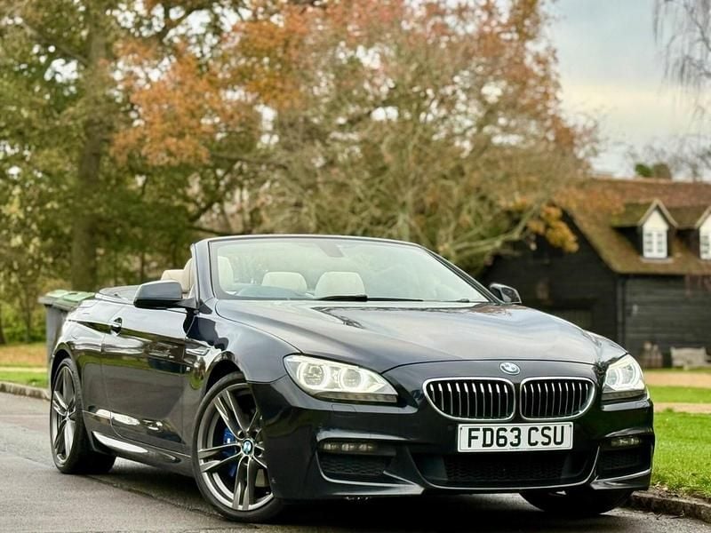 Black Used 2014 BMW 640 Cabriolet M Sport Cabriolet | £11,495 (Fair price) - Image 1/4