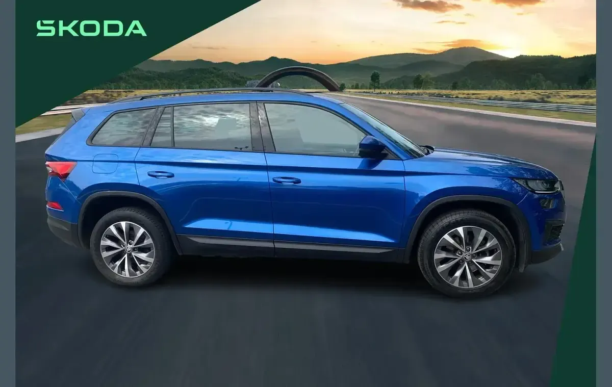 Used Skoda Kodiaq SE Drive 147 HP (108 kW) 2023 Blue SUV