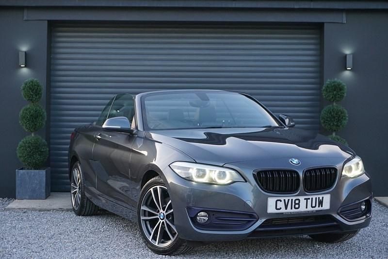 Grey Used 2018 BMW 218 Sport Line Coupe | £10,995 (Good price) - Image 1/4